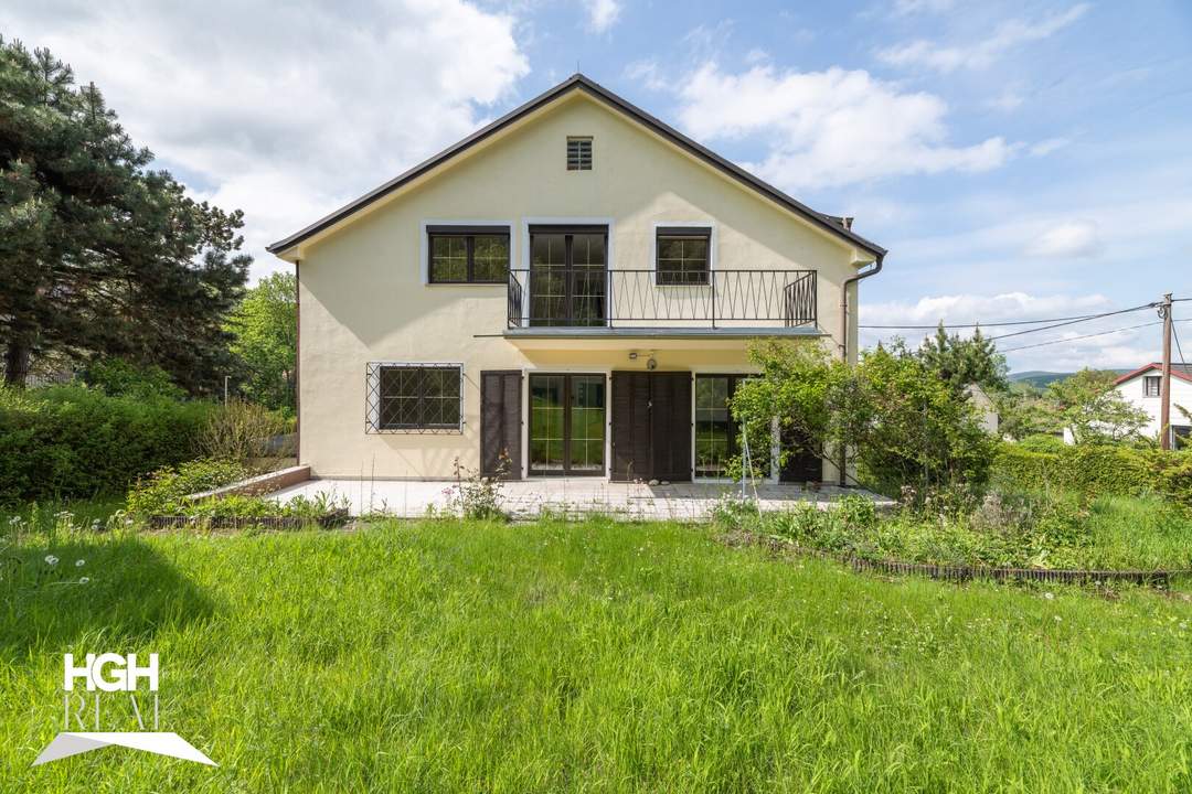 2384 Breitenfurt Top geschnittenes, geräumiges (Zweifamilien-) Haus auf Eckgrundstück in sonniger, ruhiger Lage