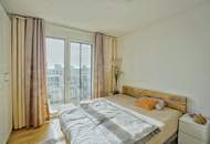 Lifestyle Terrassenwohnung mit wunderbarem Fernblick auf Wien in Seestadt! 7ter Stock ohne Dachschräge!!!