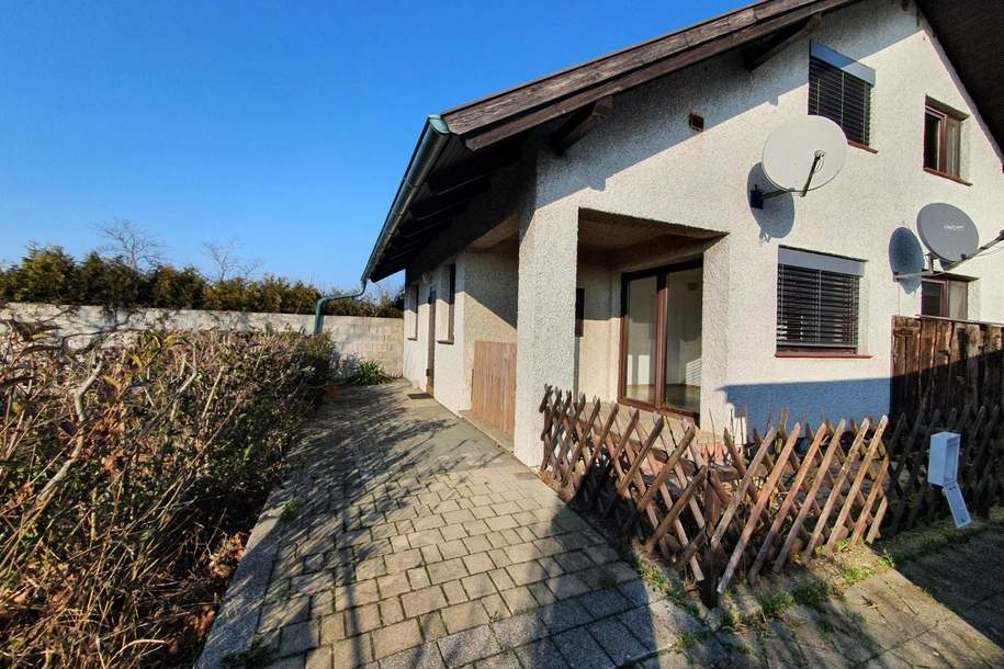 Reihenhaus mit Terrasse und Vorgarten, Haus-miete, 484,71,€, 7142 Neusiedl am See