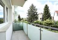 Erdgeschoss-3-Raum-Eigentumswohnung mit Balkon und 148 m² Eigengarten an der Stadtgrenze zu Steyr