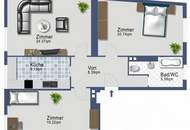 Gut aufgeteilte 3-Zimmer-Wohnung in Döbling zu verkaufen!