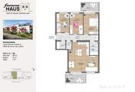 Ruhige 4-Zimmer-Wohnung im ziegelmassivem Energiesparhaus | 2 Balkone, Kellerabteil & 2 Parkplätzen