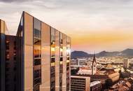 Helle 2-Zimmer-Wohnung mit Balkon und Fußbodenheizung im 20.OG – Urbaner Komfort im High Five!