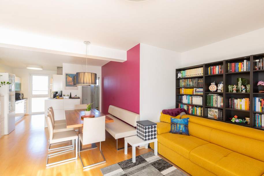 Rooftop-Oase mit Rundumblick: Schöne 4-Zimmer-Wohnung mit 96 m2 Sonnenterrasse und Whirlpool, Wohnung-kauf, 440.000,€, 8054 Graz(Stadt)