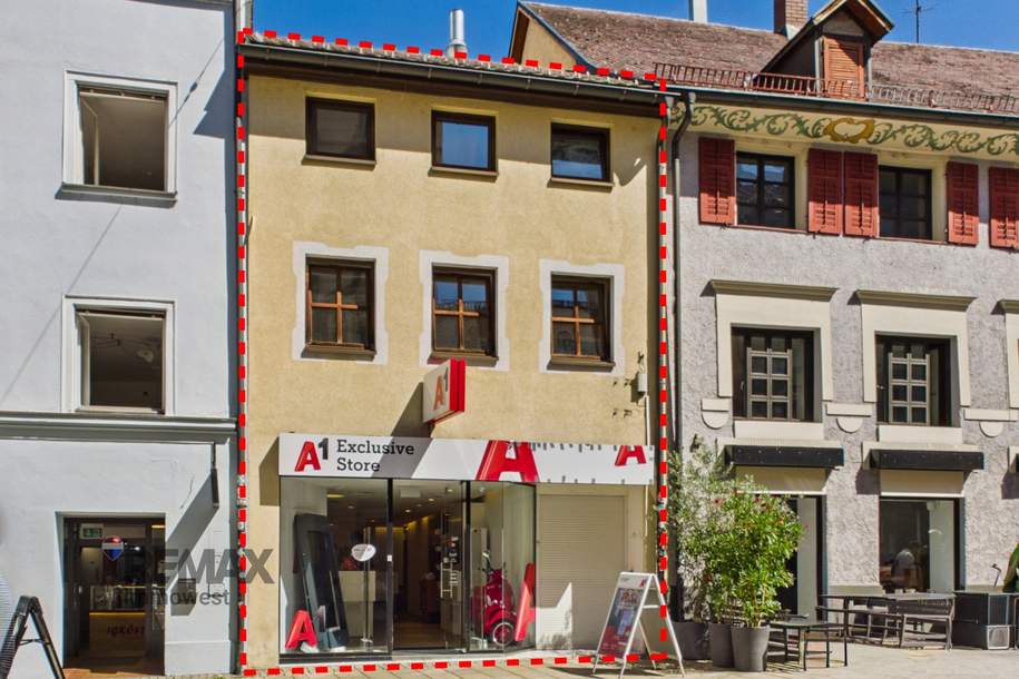 Ein Schmuckstück inmitten der Fußgängerzone - Geschäftshaus in Bregenz, Gewerbeobjekt-kauf, 6900 Bregenz