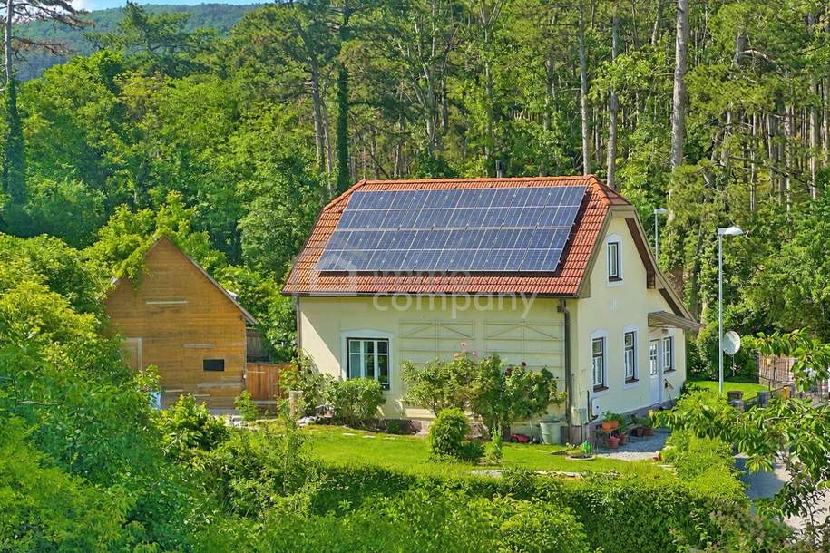 Gemütliches kleines Landhaus für Singles oder Paare – ein Paradies im Grünen – Landhaus mit PV-Anlage nahe Wien, Haus-kauf, 265.000,€, 2560 Baden