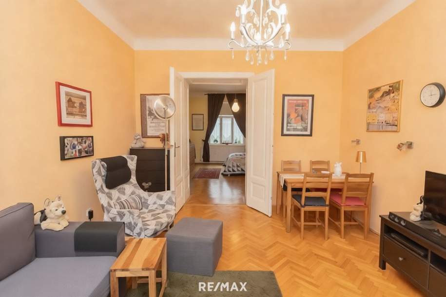 2-Zimmer-Altbau-Wohnung im Nibelungenviertel, Wohnung-kauf, 234.000,€, 1150 Wien 15., Rudolfsheim-Fünfhaus