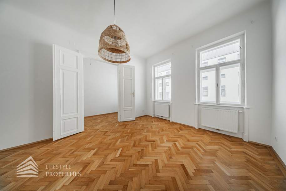 Hochwertig sanierte 4-Zimmer Altbauwohung in ruhiger Lage des 9. Bezirks! Nähe Liechtensteinpark, Wohnung-kauf, 665.000,€, 1090 Wien 9., Alsergrund