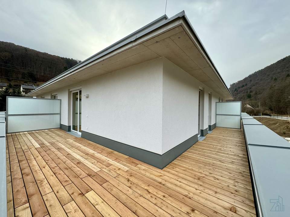 46 m² Dachterrassen-Wohntraum in Graz-Gösting – 2 Zimmer