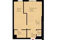 2-Zimmer-Neubauwohnung inkl hochwertiger Markenküche, Balkon Außenfläche und Kellerabteil / K3-31