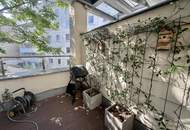TOWNHOUSE Wohnung BEIM AUGARTEN: 3-Zimmer mit Loggia und Dachterrasse