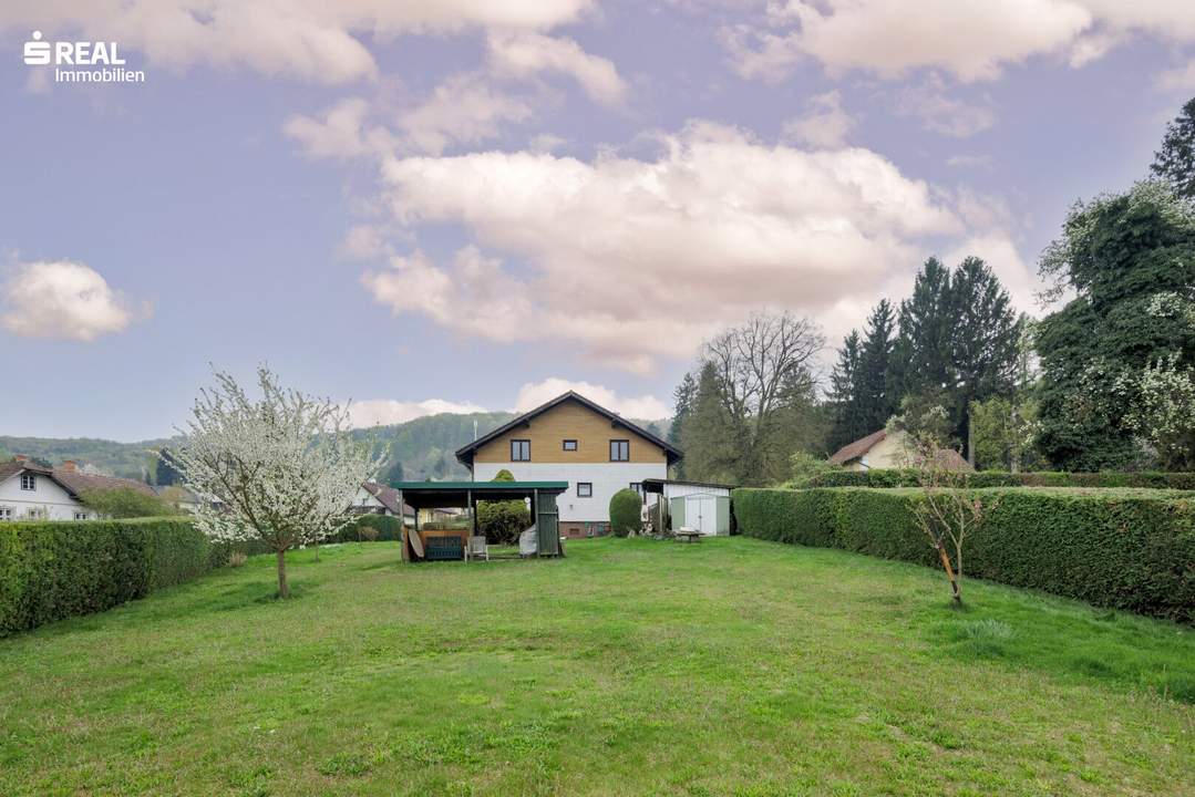 Einfamilienhaus mit traumhaftem Weitblick und großem Garten