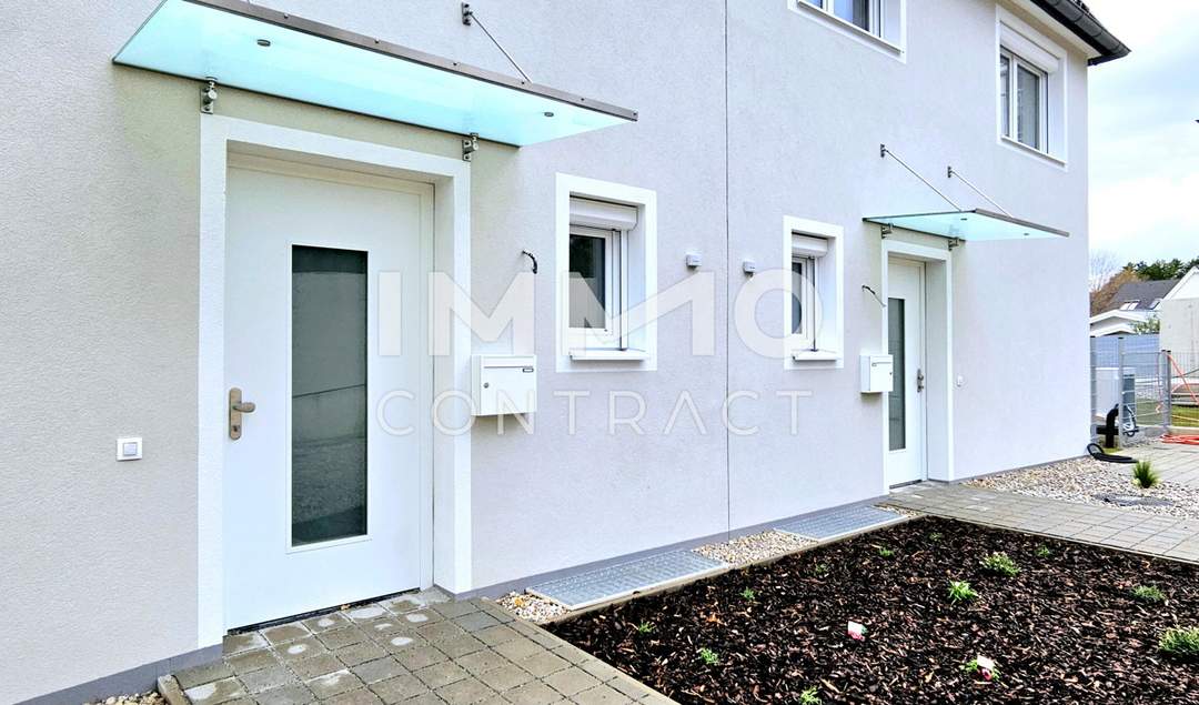 Miete mit Kaufoption: Elegante Dippelhaushälfte mit großem Garten in ruhiger Lage