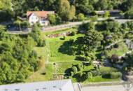 Traumblick auf die weltlängste Burg Burghausen - Baugrundstück in Hochburg-Ach