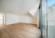 ESSENZ NO. 1 - 54 m² Erstbezug im 1. DG mit wenig Schrägen | 8 m² Balkon, 2 Zimmer
