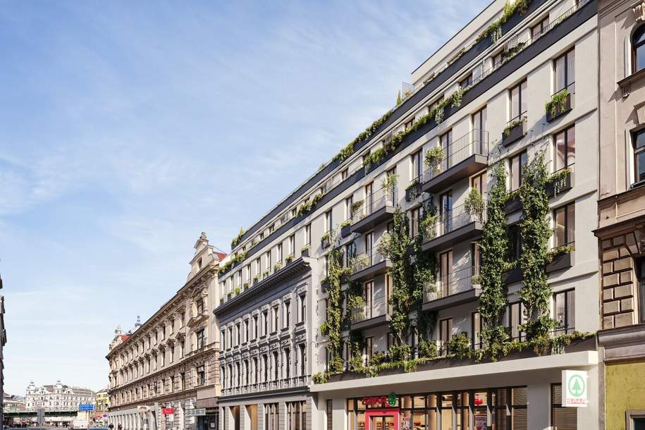 Urbanes Leben spüren. Nachhaltig wohnen, modern wachsen., Wohnung-kauf, 319.000,€, 1150 Wien 15., Rudolfsheim-Fünfhaus