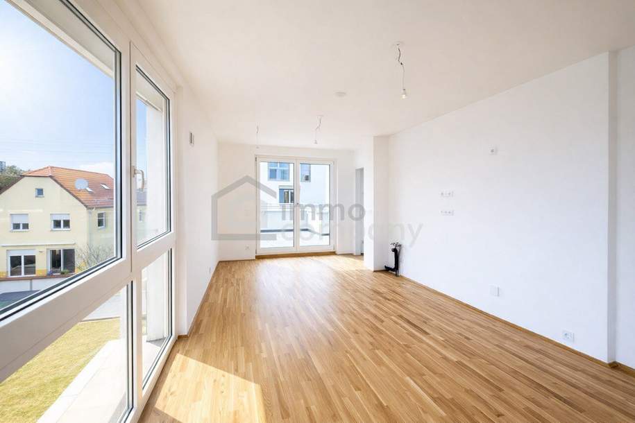 ERSTBEZUG AM MÜHLWASSER | DACHTERRASSE | 2 ZIMMER | GARAGE OPTIONAL, Wohnung-kauf, 305.760,€, 1220 Wien 22., Donaustadt