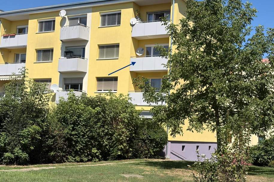 Neu sanierte 2-Zimmer-Wohnung mit Südbalkon in 8052 Graz-Eggenberg, Nähe FH Joanneum, Wohnung-kauf, 219.000,€, 8052 Graz(Stadt)