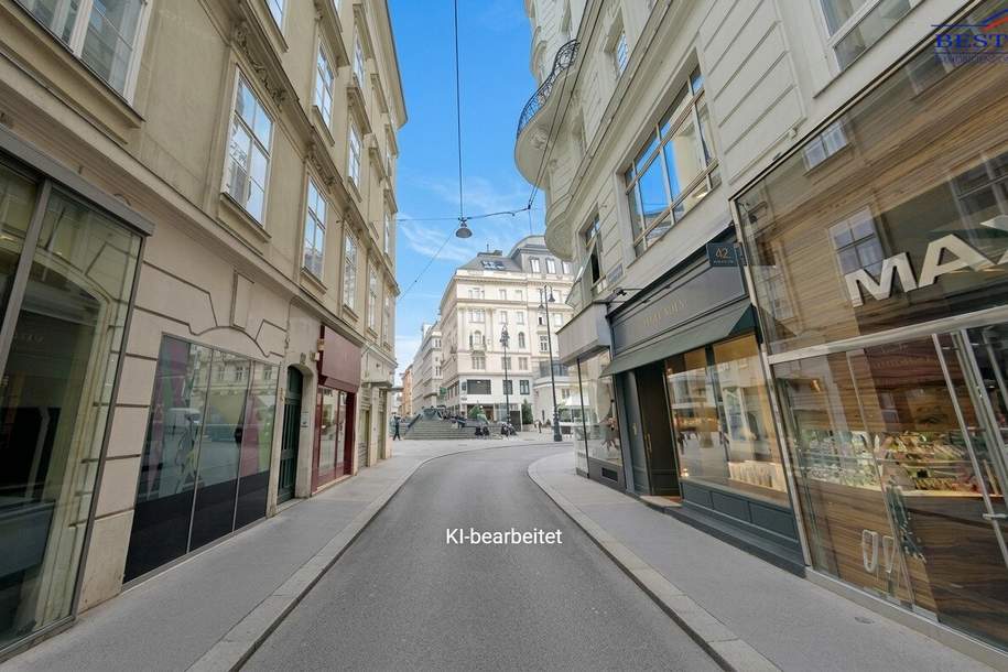 Kleines Geschäft Nähe Neuer Markt, Gewerbeobjekt-miete, 3.523,70,€, 1010 Wien 1., Innere Stadt