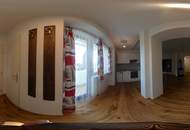 Top-Kernsanierte 3-Zimmer-Wohnung mit Balkon und Blick ins Grüne