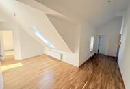 Traumhafte 3-Zimmer Dachgeschoss Wohnung mit knapp 100m2 und charmanter Dachterrasse