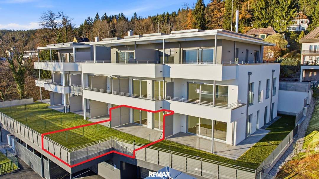 Erstbezug: Gartenwohnung in Top-Lage in St. Martin - sofort verfügbar!