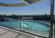 Exklusive 120m² Luxuswohnung mit 20m² Balkon &amp; atemberaubendem Kahlenberg-Blick im 45. Stock