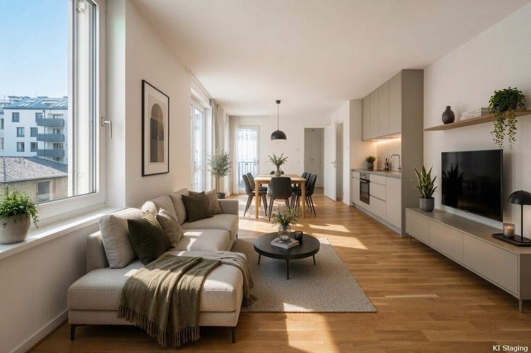 HELLE ANLAGE >> bodentiefe Fenster in heller 2-Zimmer Wohnung >> ERSTBEZUG in perfekter Lage