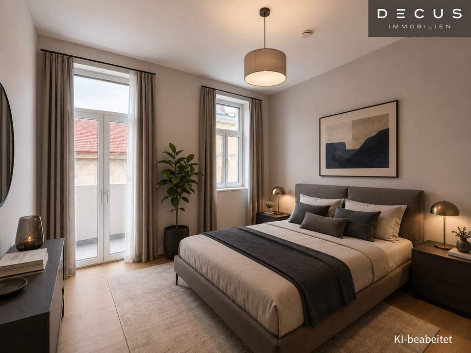 | GROSSZÜGIGE 3 ZIMMER WOHNUNG | SCHÖNER BALKON | MODERNER ERSTBEZUG | REVITALISIERTER ALTBAU | MEIDLING |
