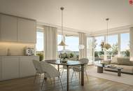 105 m² Dachterrasse für Ihr Leben im Freien – barrierefreie Komfortwohnung mit grünem Energiekonzept