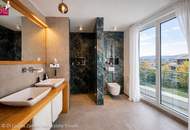 Möbliertes Designer-Doppelhaus mit Spa & Pool nahe Wien