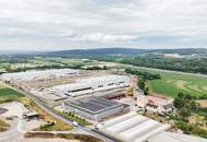 Modernes Regallager (9,5m RH) an der S33