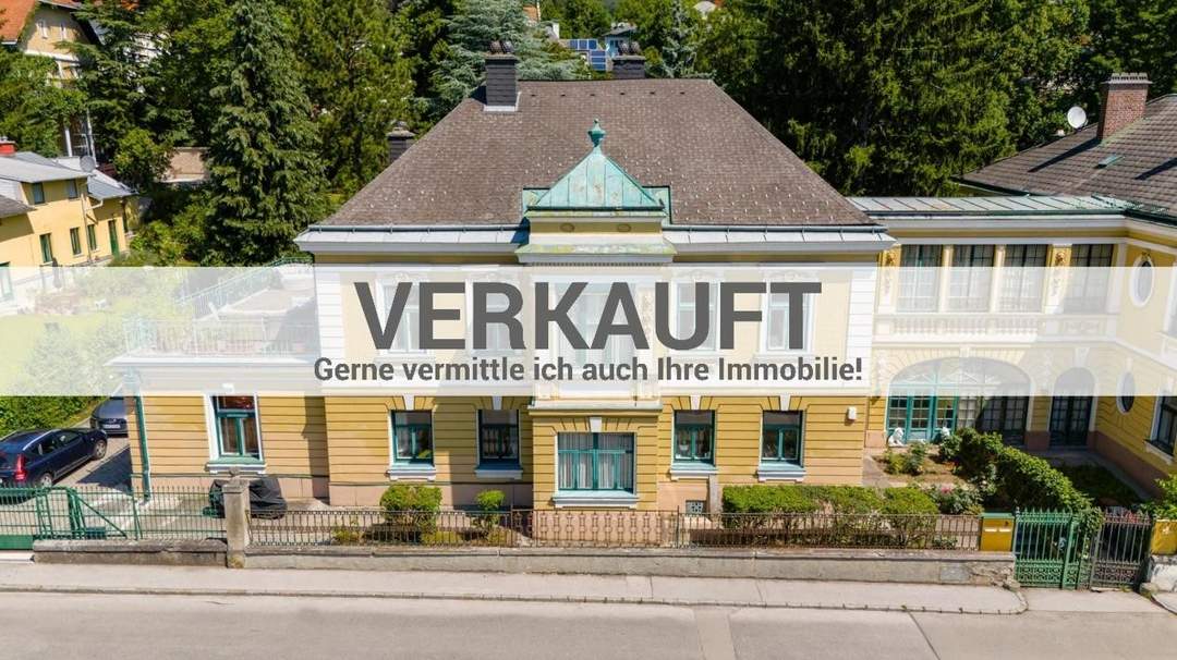 "VERKAUFT - Stilvolle Villa im Herzen von Baden"