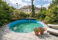 Wohnglück mit Garten & Pool – Charmante 5-Zimmer Wohnung in Ruhelage
