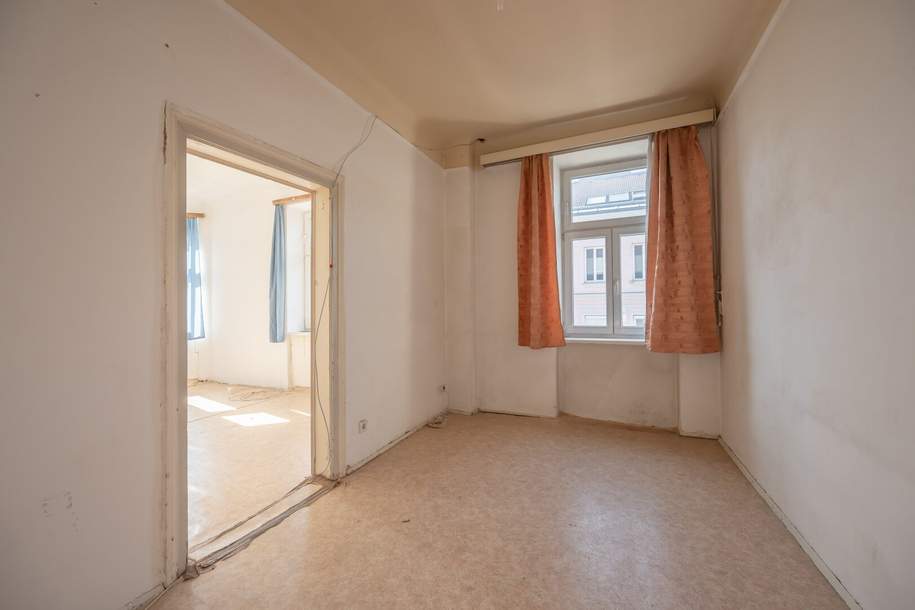 ++NEU++ Sanierungsbedürftige 2-Zimmer Altbau-Wohnung mit viel Potenzial!, Wohnung-kauf, 148.890,€, 1100 Wien 10., Favoriten