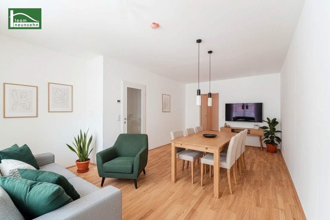 Wohnen im Erstbezug nahe Schönbrunn - Tolle 3-Zimmer Wohnung in Hofausrichtung mit inkludierter Küche und hochwertiger Ausstattung!