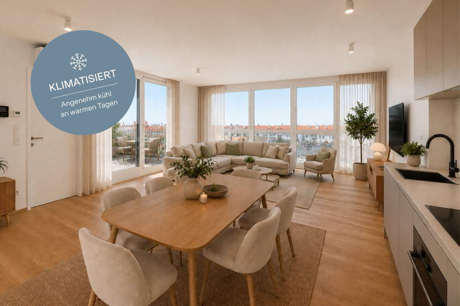 Maisonetten Terrassentraum mit 3 Zimmern | sofort beziehbar, Wohnung-kauf, 776.600,€, 1120 Wien 12., Meidling