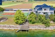 Private Seevilla mit Tennis & Wellness auf 6,2ha – Refugium bei Ybbs an der Donau