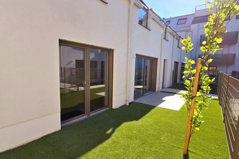 Ihr neues Familienparadies! WOW - Cooles Townhouse mit Garten! 4 Zimmer + Ideale Raumaufteilung + Erdwärme + Absolute Ruhelage + Tiefgarage! Nachhaltig und zukunftssicher investiert!, Wohnung-kauf, 678.000,€, 1230 Wien 23., Liesing