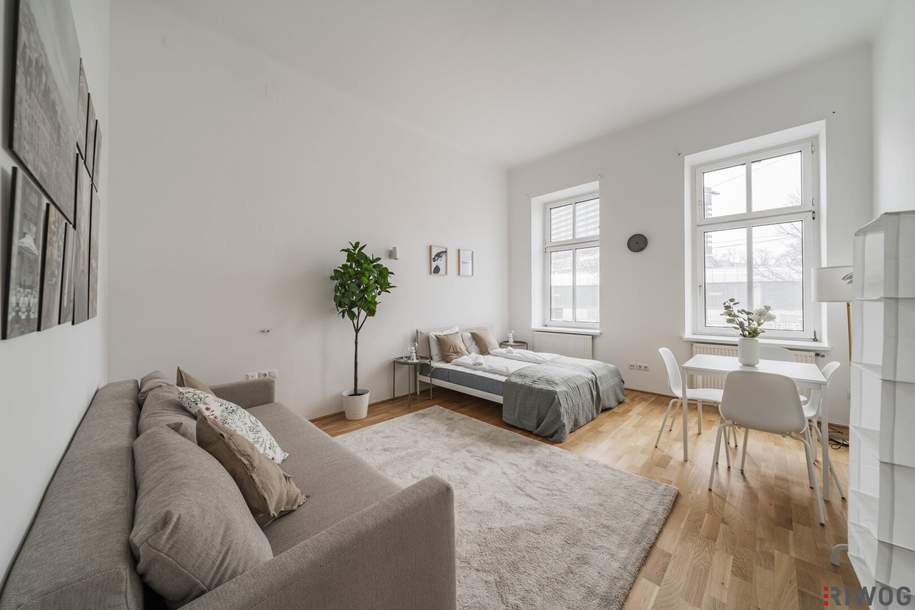 RETRO-CHIC II ALTBAUWOHNUNG MIT EIGENGARTEN IM INNENHOF II AIRBNB oder SELBST EINZIEHEN II SOFORT NUTZBAR II NÄHE U6/AKH/VOLKSOPER/WUK, Wohnung-kauf, 184.000,€, 1180 Wien 18., Währing
