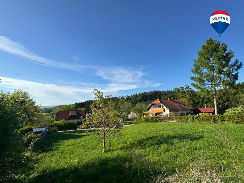 Baugrundstück in Schartner Ruhelage - mit Aussicht und ohne Bauzwang