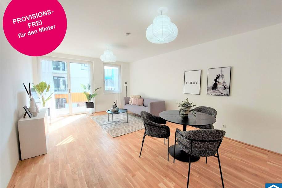 Nachhaltig Wohnen: Wohnen in THE FAVE am Laaer Wald!, Wohnung-miete, 889,00,€, 1100 Wien 10., Favoriten
