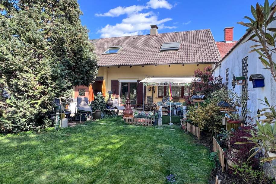 Nähe U6-Siebenhirten - Stadthaus mit idyllischem Garten, Haus-kauf, 650.000,€, 1230 Wien 23., Liesing