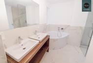 Bis Mai. 2032 befristet vermietete klimatisierte Dachgeschoss Maisonette mit 2 Terrassen und Kamin nahe Uno City!