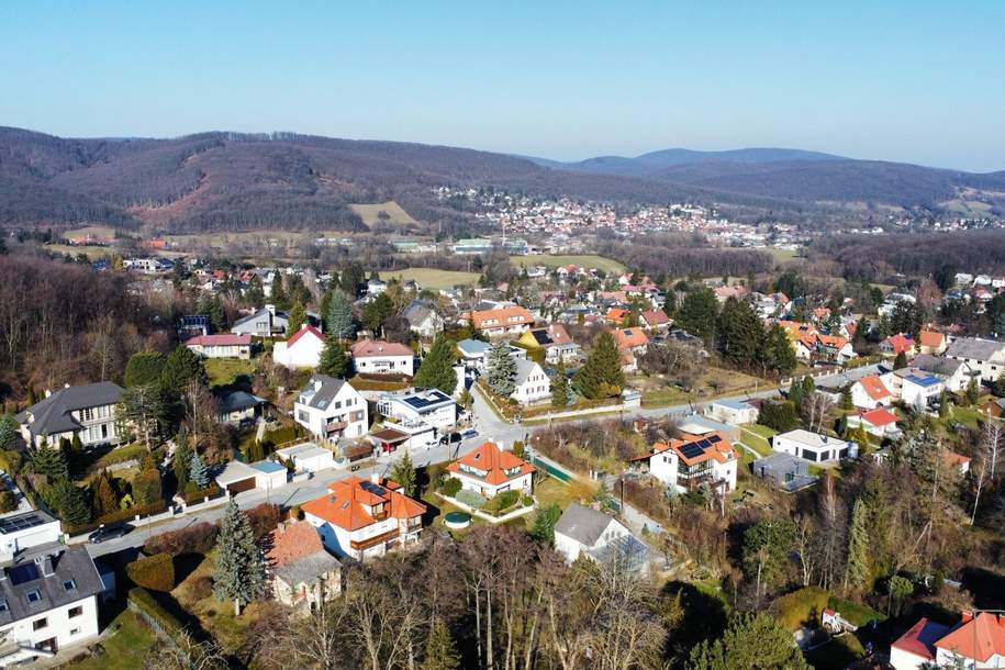 DB IMMOBILIEN | Sonniges Baugrundstück in ruhiger Waldrandlage !, Grund und Boden-kauf, 1.349.000,€, 2384 Mödling