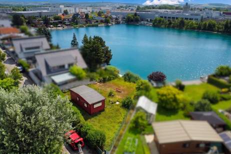 Olé, Olé wir bauen am See! Baugrundstück mit eigenem und direktem Seezugang nur 10 Minuten von Wiengrenze entfernt, Grund und Boden-kauf, 499.000,€, 2100 Korneuburg