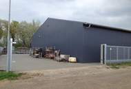 Betriebsgelände mit Halle in Untersiebenbrunn