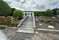 große UFERPARZELLE – renoviertes Seehaus mit traumhaftem breiten Uferbereich und Doppelgarage auf Pachtgrund zu verkaufen