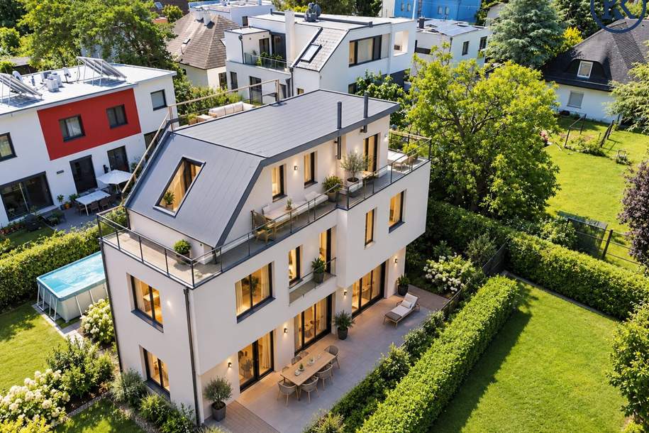 Schönes Erstbezug-Einfamilienhaus mit Garten nahe Donaupark & Alte Donau, Haus-kauf, 699.900,€, 1210 Wien 21., Floridsdorf