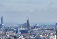 Lifestyle Appartement im Hochhaus mit atemberaubendem Panoramablick auf Stephansdom !!!